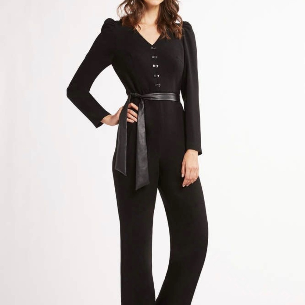 Elie Tahari Black Jumpsuit